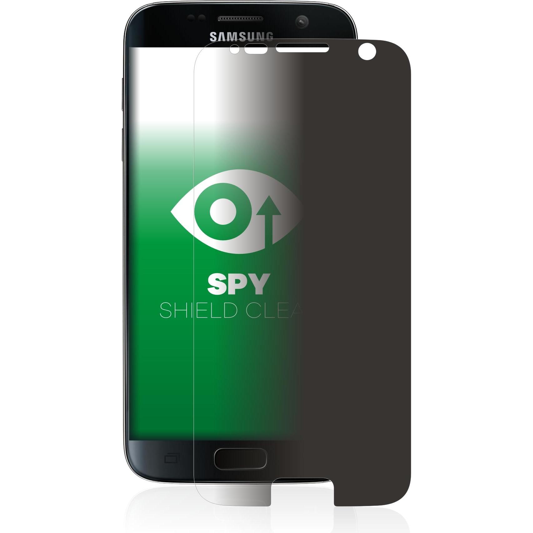 Thumbnail - upscreen Spy Shield Blickschutzfolie (1 Stück, Samsung Galaxy S7), Smartphone Schutzfolie, Blau