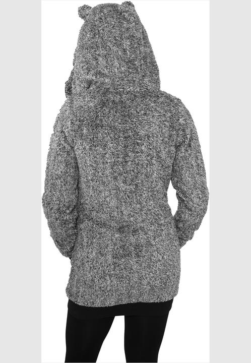 Produktbild Urban Classics Ladies Melange Teddy Zip Hoody (XS)