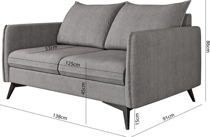Actual product image Ropez Juli Bis (2 person sofa)