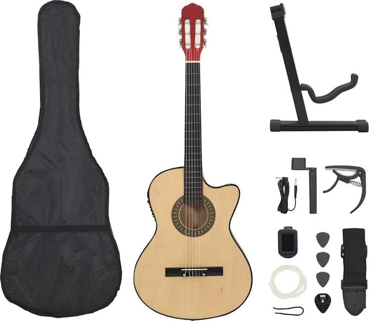 Immagine prodotto VidaXL Noll (Chitarra occidentale, Plastica rigida, Legno di tiglio)
