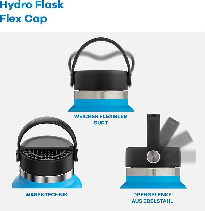 Actual product image Hydro Flask 16oz Wide Flex Sip Lid Insulated Bottle (0.47 l)