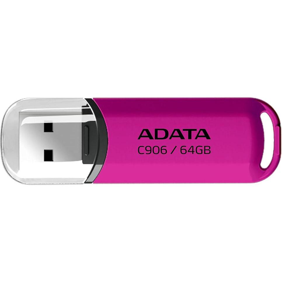 Thumbnail - Adata Pendrive C906 USB2.0 pink (64 GB, USB 2.0), USB Stick, Pink