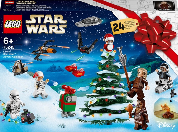 Actual product image LEGO Star Wars advent calendar