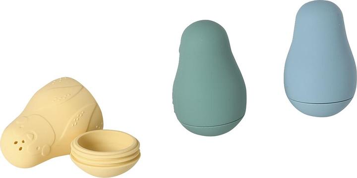 Image du produit Vertbaudet Lot de 3 figurines de bain pour bébé, pingouins