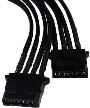 Produktbild Phobya Y-Kabel 4Pin (20 cm, 4 pin Molex)