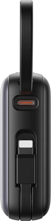 Actual product image Joyroom 22.5W Fast Charging Power Bank 10000mAh with Dual Cables - Black (10000 mAh, 22.50 W, 38.50 Wh)