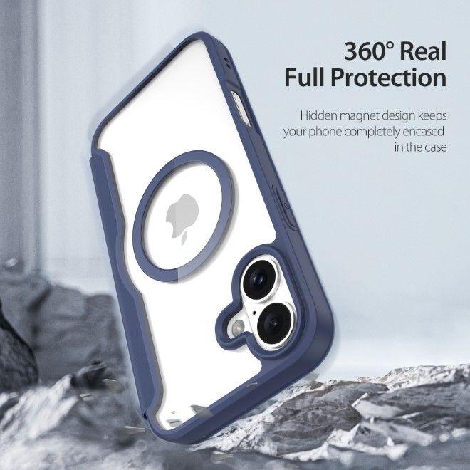 Actual product image Dux Ducis Skin X Pro Magnetic Stand leather case (Apple iPhone 16 Plus)
