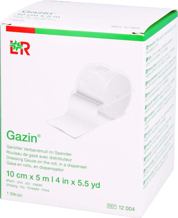 Produktbild Gazin Verbandmull 8-fach gerollt, 1 St. Binde