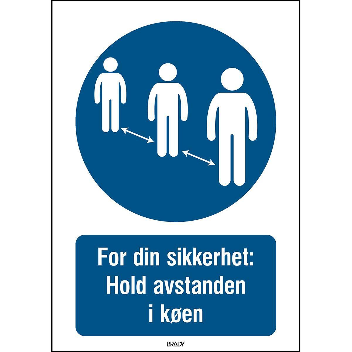 Brady, Etiketten, Safety Sign - For your