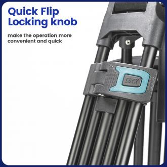 Actual product image Fotopro DV 3 Aluminium Black (Metal)