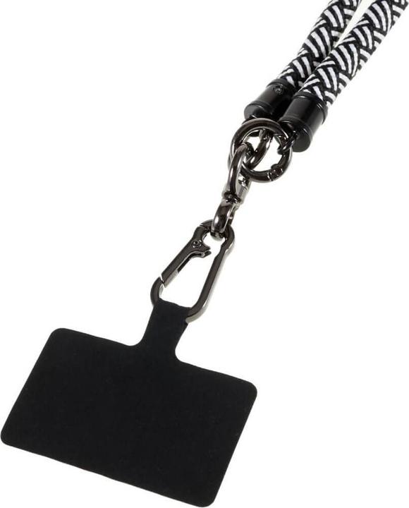 Actual product image Cover-Discount Universal lanyard braided black/white