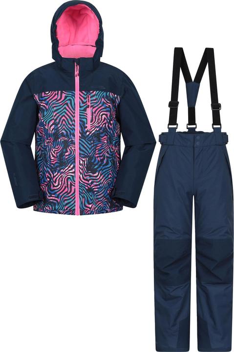 Immagine prodotto Mountain Warehouse Vortex Extreme Giacca e Pantaloni da Sci Impermeabile Bambini (116)