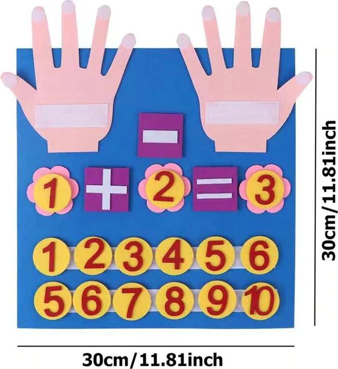 Actual product image Activity Board Teach children diy weaving. Early education children's toys. Learn to