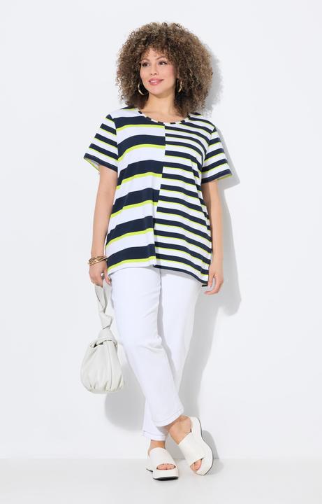 Immagine prodotto Ulla Popken Mom jeans con cintura comoda e taglio a cinque tasche (54)