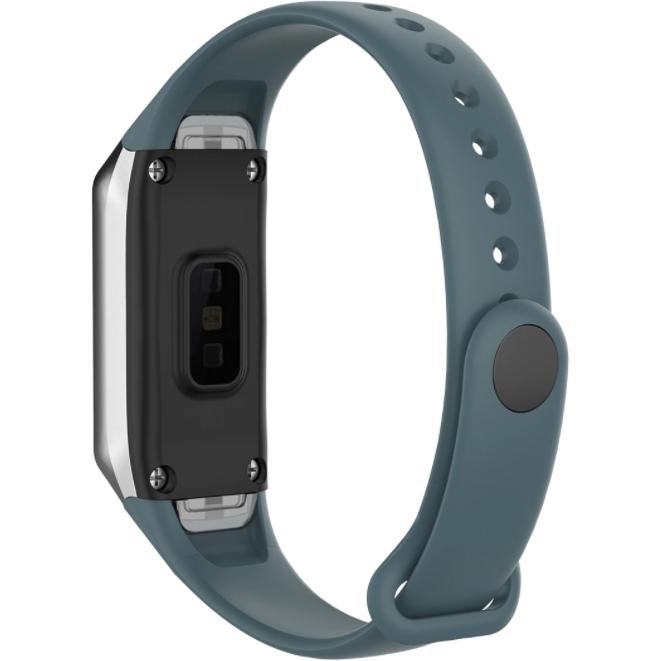 Thumbnail - Strap-it Silikonarmband (Silikon, Galaxy Fit), Uhrenarmband, Blau, Mehrfarbig, Grau