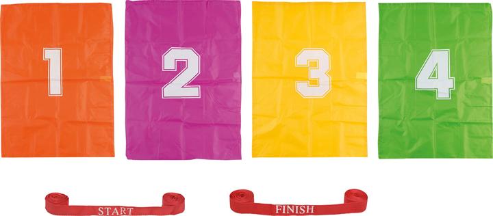 Produktbild Idena Hüpfsäcke-Spielset mit Start/Zielband