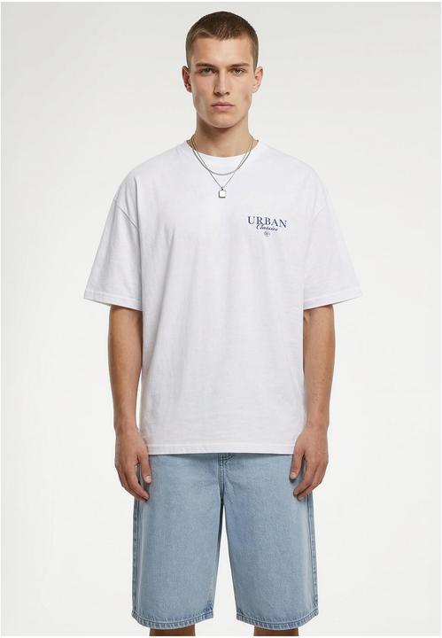 Produktbild Urban Classics Fast Logo Loose Tee white M (M)