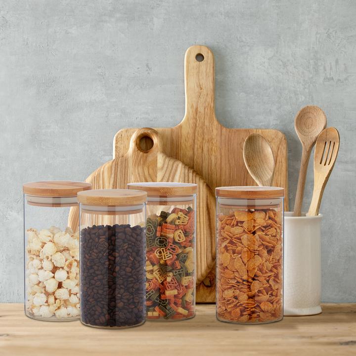 Immagine prodotto Relaxdays 4x vaso di conservazione (1 l)