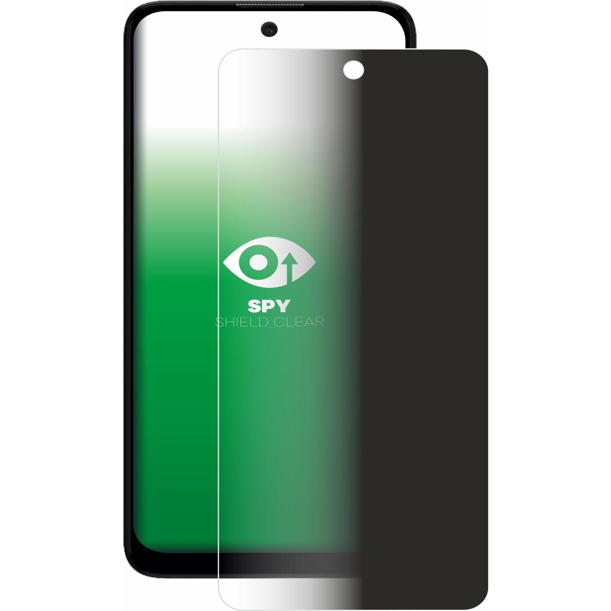 Thumbnail - upscreen Spy Shield Blickschutzfolie (1 Stück, Motorola Moto E30), Smartphone Schutzfolie, Blau