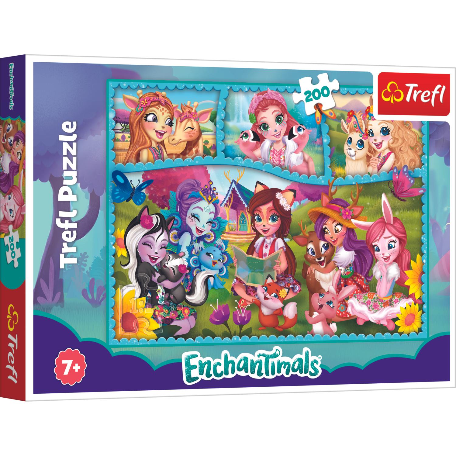 Trefl Das Puzzle besteht aus 200 Teilen und wurde für alle kleinen Puzzle-Liebhaber entworfen. Zusammenges (200 Teile)