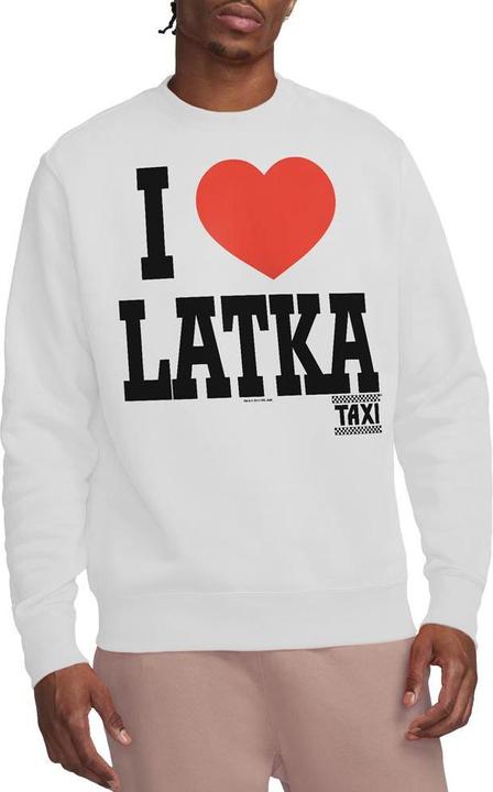 Actual product image Room05 Unisex Adult I Heart Latka Sweatshirt (L)