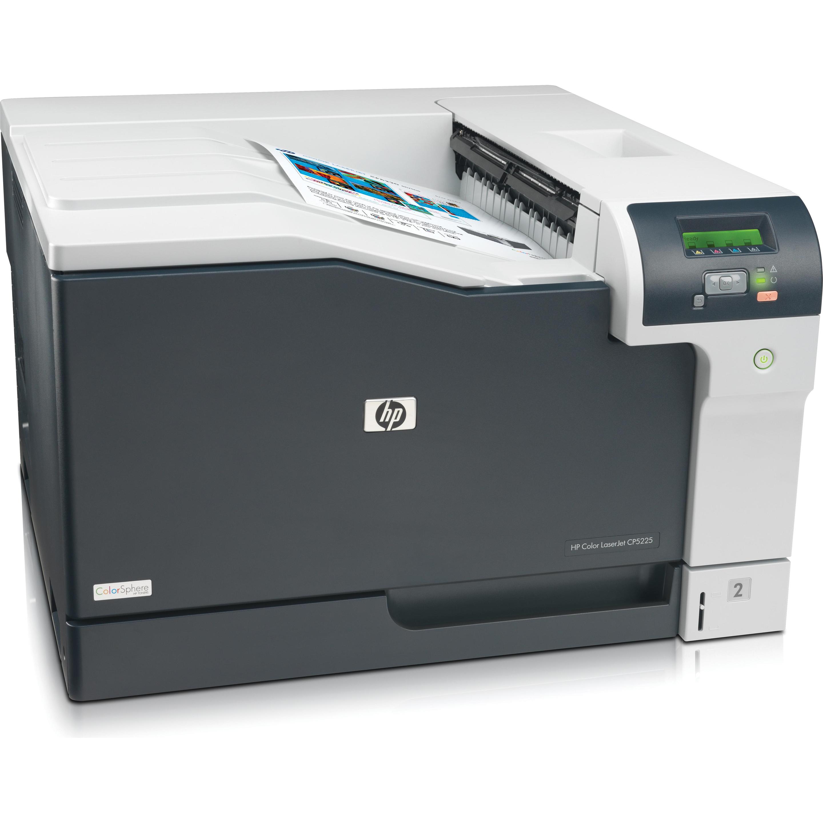 HP Color LaserJet Professional CP5225n (Laser, Farbe), Drucker, Schwarz