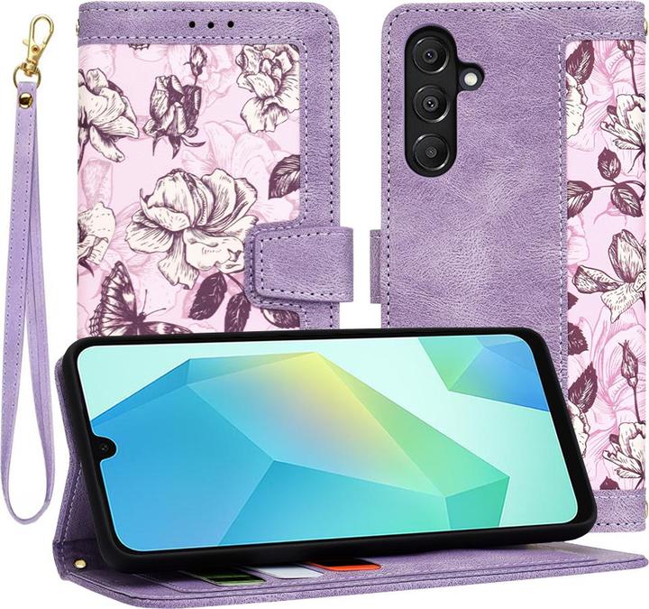 Actual product image Techsuit - FlipCraft - Samsung Galaxy A16 4G / A16 5G - Mysterious Purple (Samsung Galaxy A16, Samsung Galaxy A16 5G)