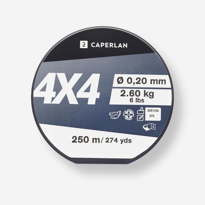 Produktbild Caperlan Draht Angelschnur Nylon 250 m (0.20 mm)