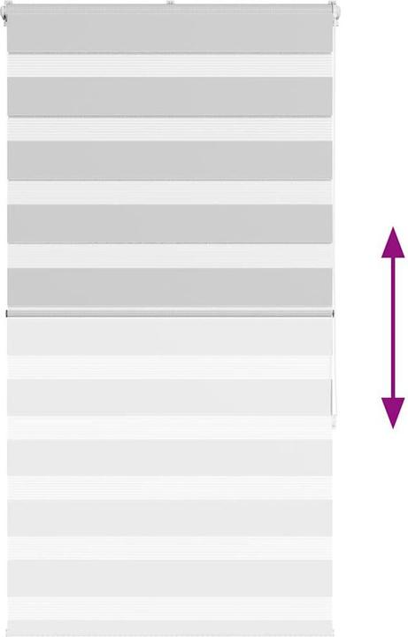 Produktbild vidaXL Zebra-Jalousie (85 x 100 cm)