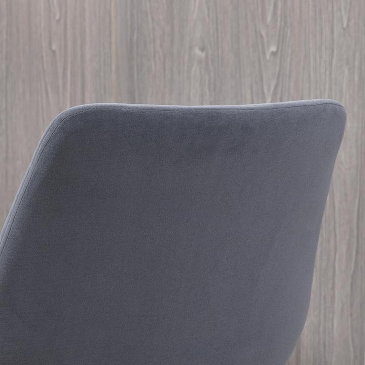 Immagine prodotto Homcom Sedia da pranzo con gambe in acciaio