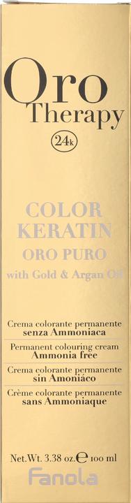 Produktbild Fanola Color Keratin Oro Puro 8/0 Rubio Claro 100ml (8.0 Hellblond)