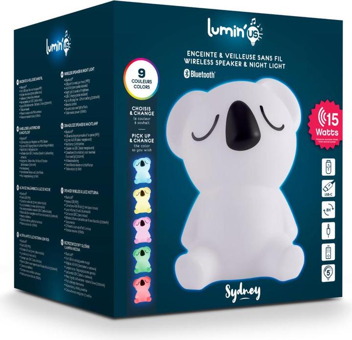 Actual product image Bigben Lumin'Us Koala (Rechargeable battery operated)