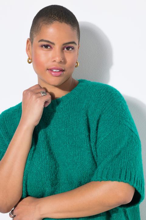 Immagine prodotto Studio Untold Maglione dal taglio oversize con maglia particolare e mezze maniche (46, 48)