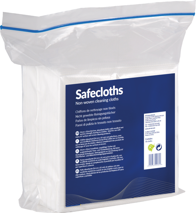 Actual product image AF Safecloths (50 x)