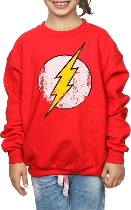 Image du produit - Sweat FLASH DISTRESSED LOGO - Fille (152, 158)
