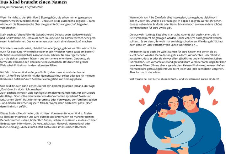 Actual product image Das einzige Buch, das Du lesen solltest, bevor Du Deinem Kind einen Namen gibst (German, Life & education, 2024)