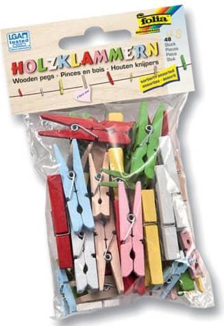 Image du produit Folia pinces en bois