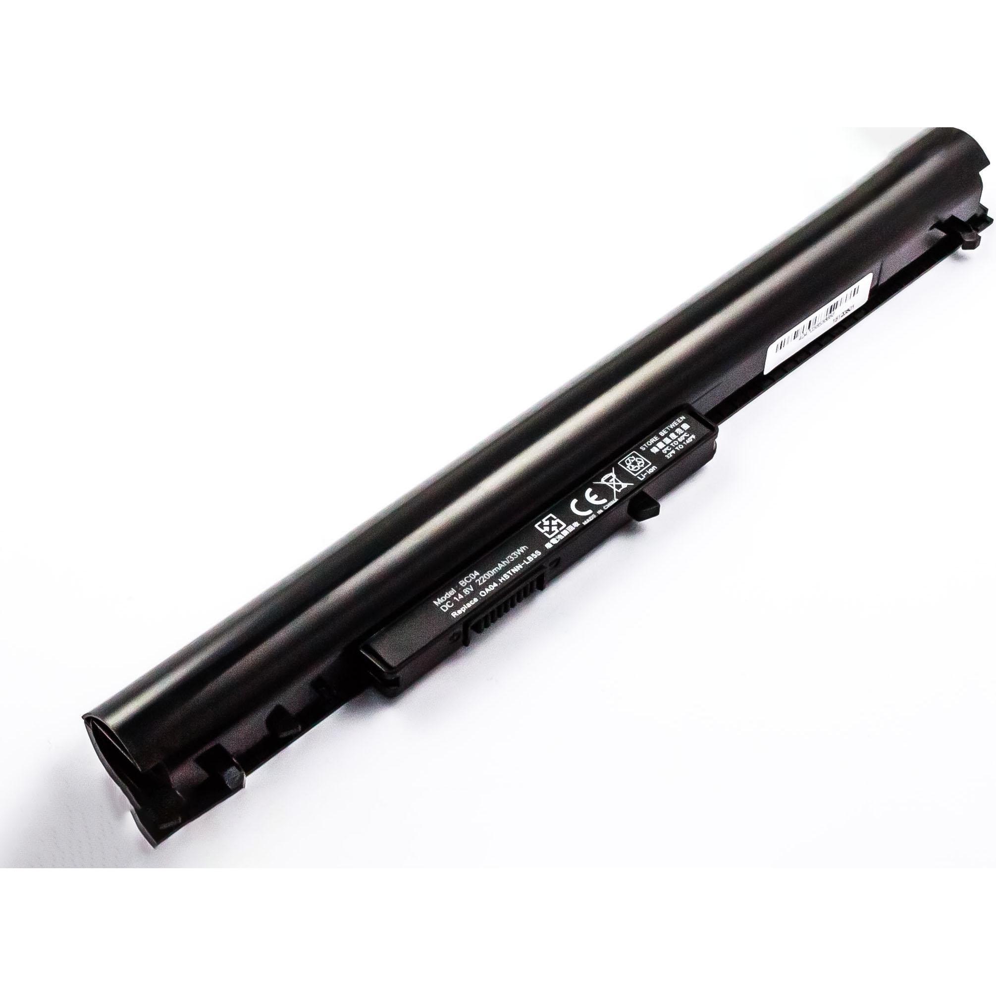 AGI Akku kompatibel mit HP G2/245 - Akku - 2.200 mAh (1 Zellen, 2200 mAh), Notebook Akku, Schwarz
