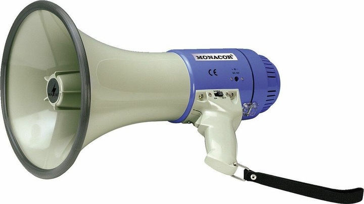 Actual product image Monacor Megaphone TM-25 with strap (Megaphone)