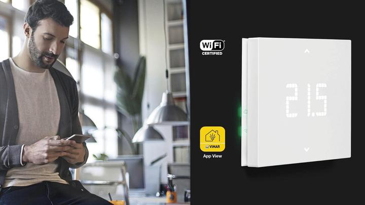 Actual product image Vimar Wi-Fi Smart Climate Thermostat