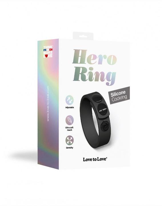 Produktbild Love to Love Hero Ring - Black Onyx