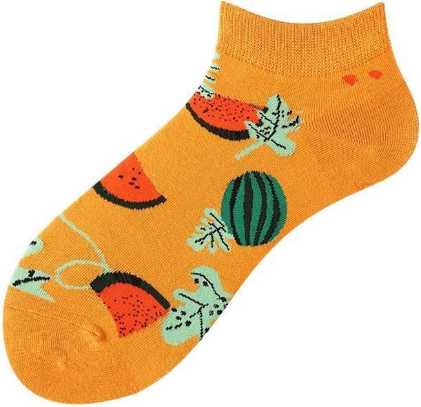 Produktbild Musthaves Knöchelsocken Grösse 36 - 43 cm - Wassermelonen (Einzelpack, 36 - 43)