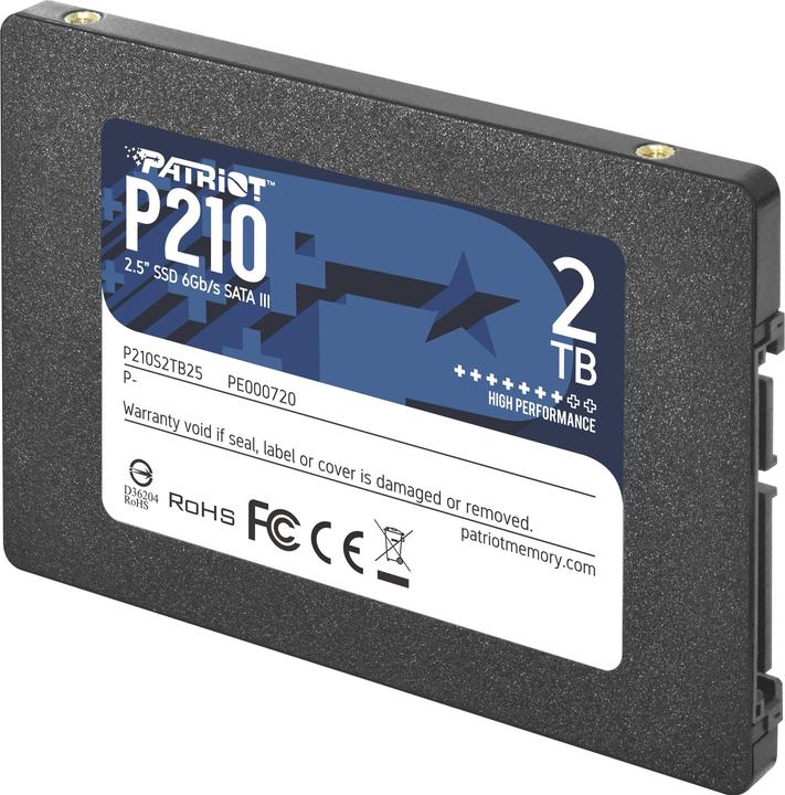 Image du produit Patriot P210 (2000 Go, 2.5")