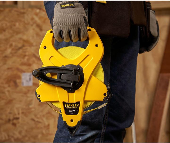 Actual product image Stanley Fiberglass Measuring Tapes Powerwinder 60m (60 m)