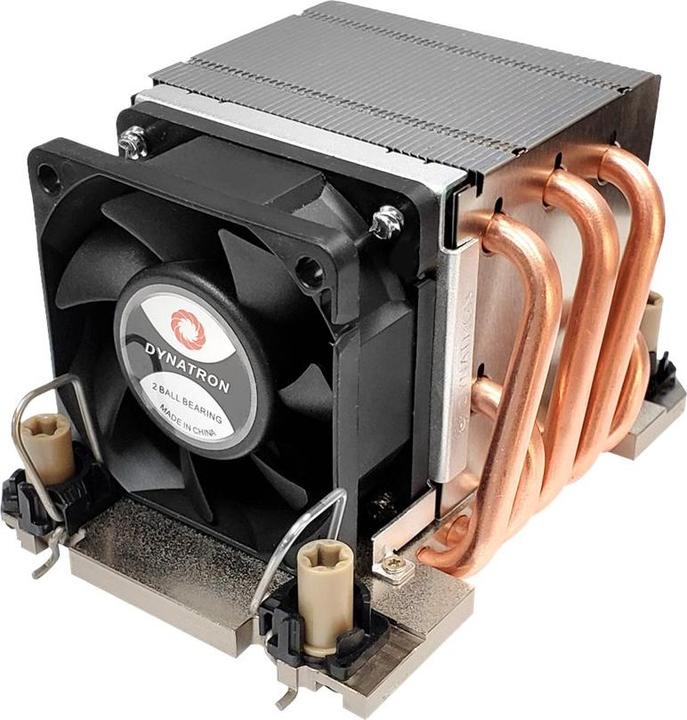 Produktbild Dynatron N11 Intel CPU Kuehler 4189-4/-5 P4/P5/P+ 2U Kuehlkoerper Aluminium Lamellen Heat Pipe Aktiv mit P... (82 mm)