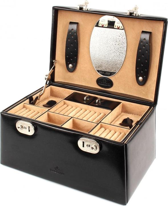 Produktbild Windrose Schmuckkästchen Merino 11 - Schwarz