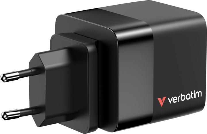 Produktbild Verbatim GaN Charger Retractable Cable (65 W, 3 Ports)