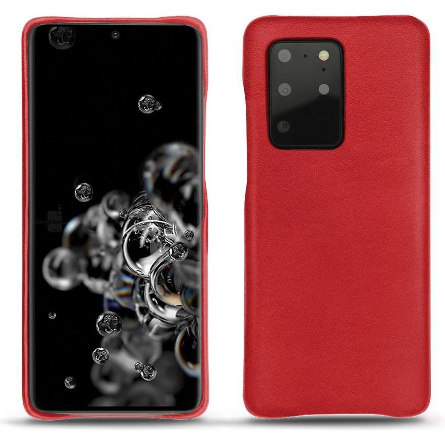 Noreve Lederschutzhülle (Samsung Galaxy S20+ 5G), Smartphone Hülle, Rot