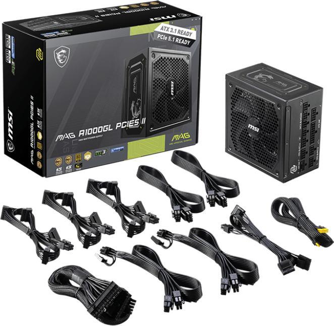 Produktbild MSI MAG A1000GL PCIE5 II (1000 W)