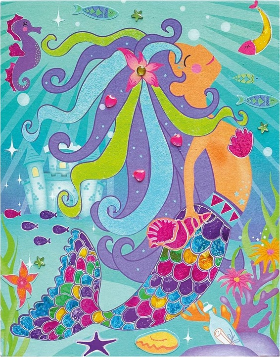 Actual product image Artista Glitter & Foils Mermaid